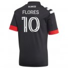 Edison Flores #10 DC United 2020 Primary Soccer Jersey Men's Stadium Shirt Football Tops
