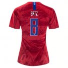 ERTZ #8 US Women's National Team 2019 Away Jersey USWNT Stadium Shirt WWC Football Tops