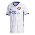 FC Cincinnati Away Soccer Jersey 2020 Men's White Soccer Stadium Shirt Football Tops