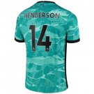 Henderson 14 Liverpool 20 21 Away Green Soccer Jersey Men's Soccer Stadium Football Shirt