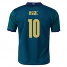 Insigne #10 Italy 2020 Renaissance Third Jersey Soccer Stadium Shirt Football Tops