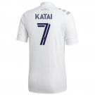 Katai #7 LA Galaxy 2020 Home Jersey White Men's Soccer Stadium Shirt Football Tops