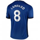 Lampard #8 Chelsea FC 2020 21 Home Soccer Jersey CFC Men's Stadium Football Shirt