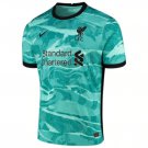 Liverpool 20 21 Away Green Soccer Jersey Men's Soccer Stadium Football Shirt