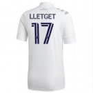 LLETGET #17 LA Galaxy 2020 Home Jersey White Men's Soccer Stadium Shirt Football Tops