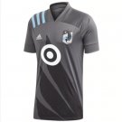 Men's Minnesota Primary Soccer Jersey 2020 Soccer Stadium Shirt Gray