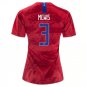 MEWIS #3 US Women's National Team 2019 Away Jersey USWNT Stadium Shirt WWC Football Tops