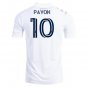 Pavon #10 LA Galaxy Away Soccer Jersey 2020 Men's White Soccer Stadium Shirt Football Tops