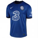 Pulisic #22 Chelsea FC 2020 21 Home Soccer Jersey CFC Men's Stadium Football Shirt