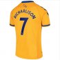 RICHARLISON 7 Everton 20 21 Away Soccer Jersey Men's Yellow Football Stadium Shirt Football Tops