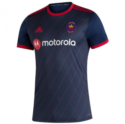 Sapong #9 Chicago Fire 2020 Home Soccer Jersey Navy Men's Soccer Stadium Shirt Football Tops