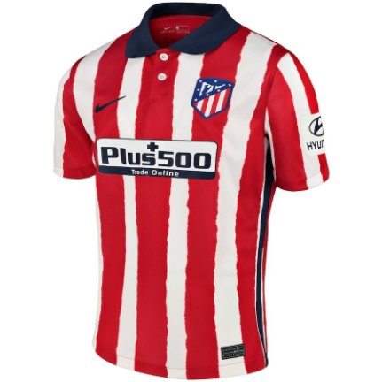 Sau&Igrave;�l #8 Atletico De Madrid Home Soccer Jersey 20 21 Men's Soccer Stadium Football Shirt