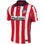 SauÌl #8 Atletico De Madrid Home Soccer Jersey 20 21 Men's Soccer Stadium Football Shirt