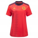 Spain Women's National Soccer Jersey 2018 Soccer Stadium Shirt Women Tops