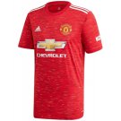 Williams #33 Manchester United Home Soccer Jersey 2020 21