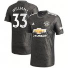 WILLIAMS 33 Manchester United 20 21 Away Soccer Jersey EPL Stadium Shirt