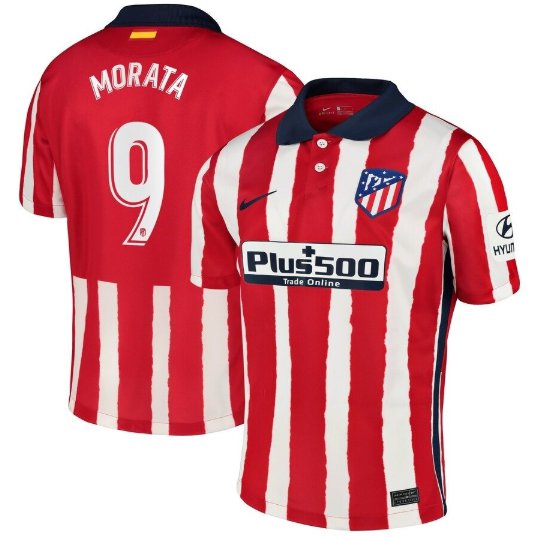 Morata #9 Real Madrid Third Soccer Jersey 20 21 Men's Stadium Football Shirt Streetwear