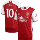 Ozil #10 Arsenal Home Soccer Jersey 20 21 Men's Stadium Football Shirt Yupoo