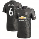 POGBA 6 Manchester United 20 21 Away Soccer Jersey EPL Stadium Shirt