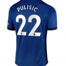 Pulisic #22 Chelsea Home Soccer Jersey 20 21 Men's Soccer Kit Stadium Football Shirt