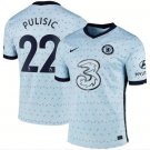 PULISIC 22 Chelsea 20 21 Away Soccer Jersey Men's Soccer Kit Stadium Football Shirt