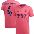 RAMOS 4 Real Madrid 20 21 Away Soccer Jersey Men's Stadium Football Shirt Streetwear