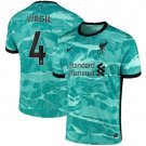 VIRGIL 4 Liverpool Away Soccer Jersey 20 21 Men's Stadium Football Shirt Soccer Kit