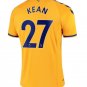 KEAN 27 Everton Away Soccer Jersey 20 21 Men's Stadium Football Shirt Soccer Kit