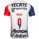 MACIAS 7 Chivas Guadalajara Away Soccer Jersey 20 21 Men's Stadium Football Shirt Streetwear
