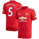 Maguire #5 Manchester United Home Soccer Jersey 2020 21