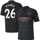 MAHREZ 26 Manchester City Away Jersey 20 21 Man City Stadium Football Shirt