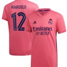 MARCELO 12 Real Madrid 20 21 Away Soccer Jersey Men's Stadium Football Shirt Streetwear