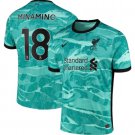MINAMINO 18 Liverpool Away Soccer Jersey 20 21 Men's Stadium Football Shirt Soccer Kit