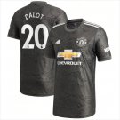 DALOT 20 Manchester United 20 21 Away Soccer Jersey EPL Stadium Shirt