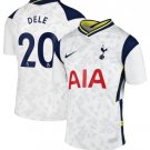 Dele #20 Tottenham Hotspur Home Soccer Jersey 20 21 Men's Soccer Stadium Football Shirt