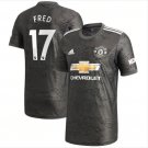 FRED 17 Manchester United 20 21 Away Soccer Jersey EPL Stadium Shirt