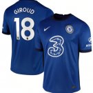 Giroud #18 Chelsea Home Soccer Jersey 20 21 Men's Soccer Kit Stadium Football Shirt