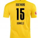 Hummels #15 Borussia Dortmund 20 21 Home Soccer Jersey Men's Soccer Stadium Football Shirt
