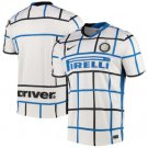 Inter Milan 20 21 Away Soccer Jersey Men's White Soccer Stadium Shirt