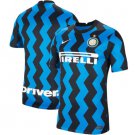 Inter Milan Home Soccer Jersey 20 21 Men's Soccer Stadium Shirt Streetwear