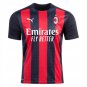 AC Milan Home Soccer Jersey 20 21 Men's Home Soccer Stadium Shirt