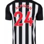 Almiron #24 Newcastle United Home Soccer Jersey 20 21 Men's Stadium Football Shirt