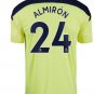 ALMIRON 24 Newcastle United Away Soccer Jersey 20 21 Men's Soccer Stadium Football Shirt
