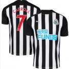 Carroll #7 Newcastle United Home Soccer Jersey 20 21 Men's Stadium Football Shirt