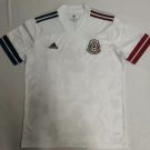 Mexico Away Soccer Jersey White 2020 Men's Stadium Football Shirt
