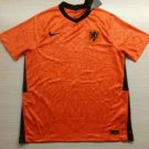 Netherland Home Soccer Jersey 2020 Men's Orange Football Shirt Soccer Stadium Jersey