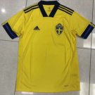 Sweden Home Soccer Jersey Euro 2020 Yellow Men's Stadium Football Shirt