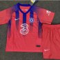 Kids Chelsea 20 21 Third Soccer Kit Stadium Shirt Soccer Team Uniform