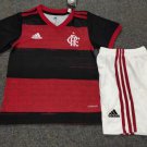 Kids Flamengo Home Jersey Soccer Jersey 2020 Stadium Football Shirt With Short