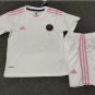 Kids Inter Miami Home Soccer Jersey 20 21 Stadium Shirt Soccer Team Uniform